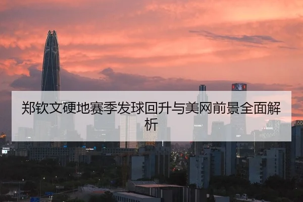郑钦文硬地赛季发球回升与美网前景全面解析 - XINGKONG